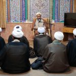 جلسه صمیمی رئیس مرکز تخصصی شهدای محراب با دانش پژوهان