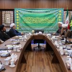 جلسه مدیر مرکز تخصصی شهدای محراب با معاونت پژوهش حوزه علمیه قم