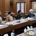 جلسه مدیر مرکز تخصصی شهدای محراب با معاونت پژوهش حوزه علمیه قم