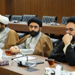 جلسه مدیر مرکز تخصصی شهدای محراب با معاونت پژوهش حوزه علمیه قم