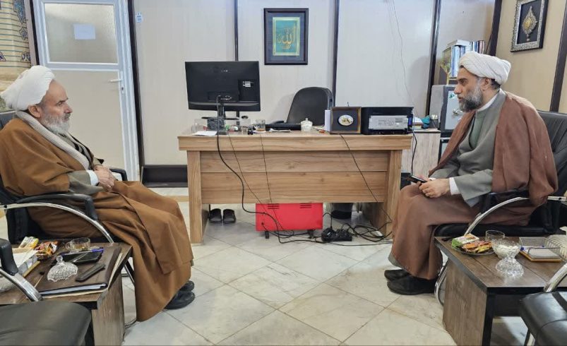 جلسه با حجت الاسلام فلاح زاده مدیر مؤسسه موضوع شناسی احکام فقهی