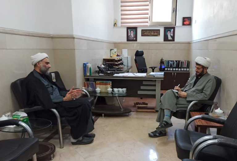 مدیر مرکز با معاون پژوهش حوزه های علمیه دیدار کرد