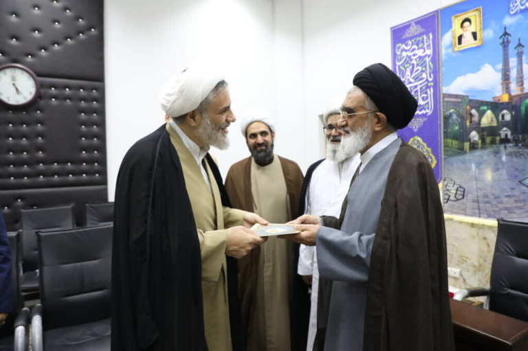 تبریک انتصاب امام جمعه جدید پردیسان