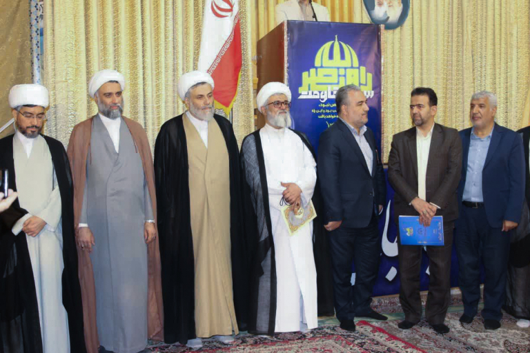 آیین تکریم و معارفه‌ی امام جمعه‌ی سابق و جدید پردیسان برگزار شد