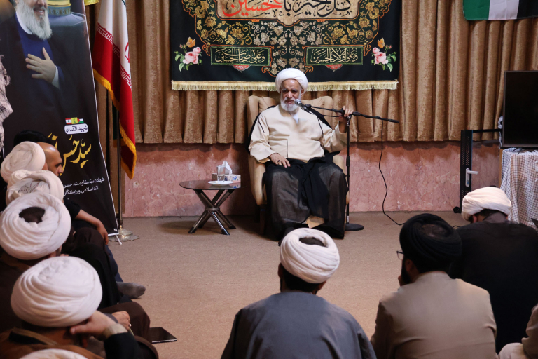 جلسه گرامیداشت شهدای طوفان الاقصی و محور مقاومت برگزار شد