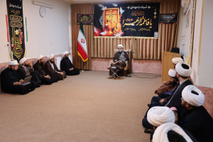 حجت الاسلام والمسلمین ملکی در درس اخلاق: تأکید بر اهمیت مسئله امامت مخصوصاً امامت جمعه و رعایت آداب امامت