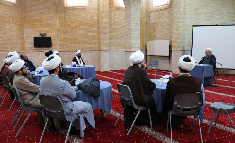 حضور حجت الاسلام و المسلمین آقایی در اردوی مسیر آذر 1404