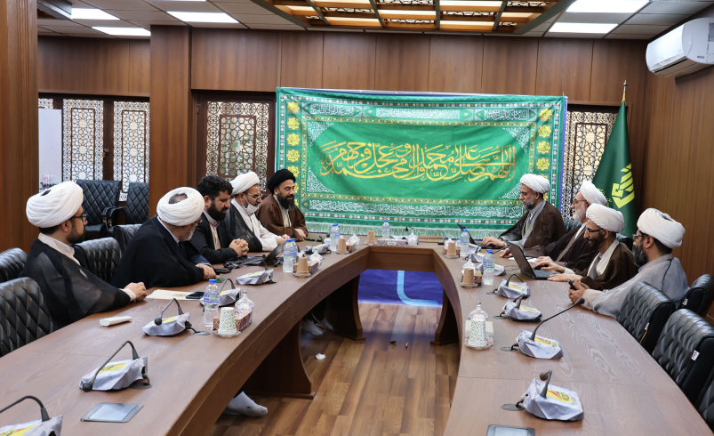 جلسه امضای تفاهم نامه با موسسه مذاهب اسلامی